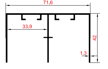 Mobilya Profilleri 008