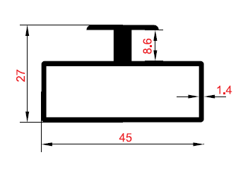 Mobilya Profilleri 019