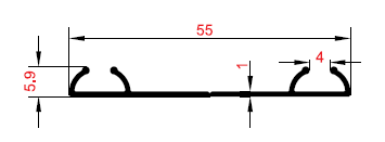 Mobilya Profilleri 024