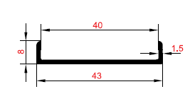 Mobilya Profilleri 038