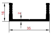 Mobilya Profilleri 062