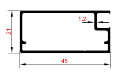 Mobilya Profilleri 069