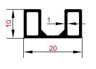 Mobilya Profilleri 087